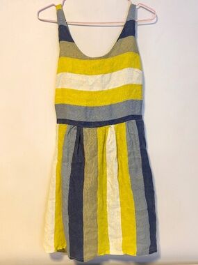 Viola Borghi | Dresses | Viola Borghi Green Embroidered Women Linen Midi  Shirt Dress Size S Preowned | Poshmark